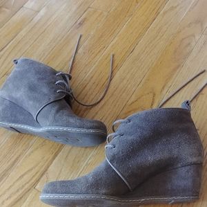 Franco Sarto Annabelle Suede booties